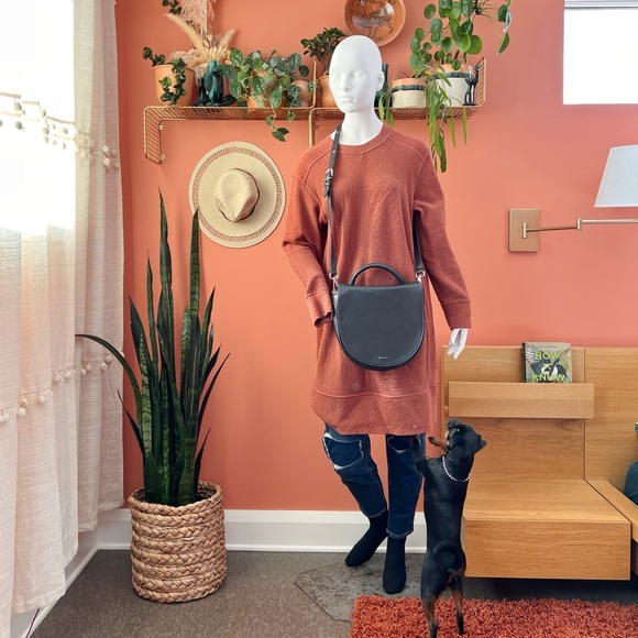 NWOT Matt & Nat Black Crossbody Saddlebag Purse - Personal Destash🖤 - Picture 1 of 10